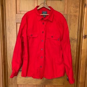NWOT Red Woolrich Flannel
